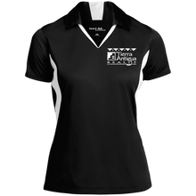 Load image into Gallery viewer, LST655 Embroidered Ladies' Colorblock Performance Polo