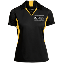 Load image into Gallery viewer, LST655 Embroidered Ladies' Colorblock Performance Polo