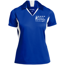 Load image into Gallery viewer, LST655 Embroidered Ladies' Colorblock Performance Polo