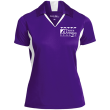 Load image into Gallery viewer, LST655 Embroidered Ladies' Colorblock Performance Polo