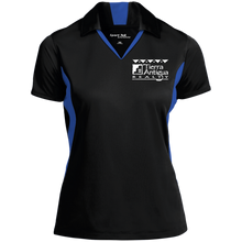 Load image into Gallery viewer, LST655 Embroidered Ladies' Colorblock Performance Polo