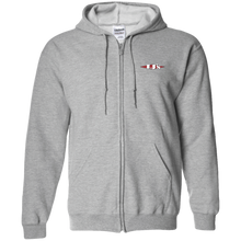 Load image into Gallery viewer, G186 Zip Up Hooded Sweatshirt