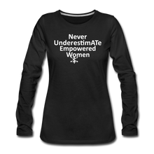 Load image into Gallery viewer, Women's Premium Long Sleeve T-Shirt - black