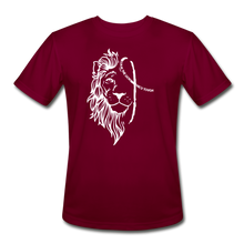 Load image into Gallery viewer, Men’s Moisture Wicking Performance T-Shirt - burgundy