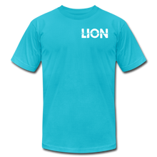 Load image into Gallery viewer, Unisex Jersey T-Shirt by Bella + Canvas - turquoise