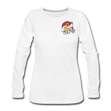 Load image into Gallery viewer, Women's Premium Long Sleeve T-Shirt - white