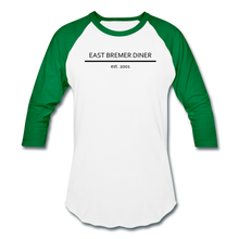 Load image into Gallery viewer, Baseball T-Shirt - white/kelly green