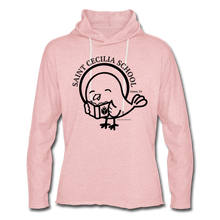 Load image into Gallery viewer, Unisex Lightweight Terry Hoodie - cream heather pink