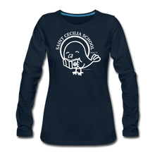 Load image into Gallery viewer, Women's Premium Long Sleeve T-Shirt - deep navy