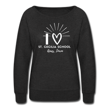 Load image into Gallery viewer, Women’s Crewneck Sweatshirt - heather black