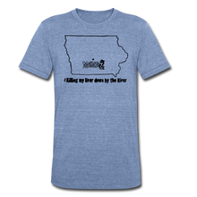 Load image into Gallery viewer, Unisex Tri-Blend T-Shirt - heather Blue