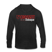 Load image into Gallery viewer, Unisex Tri-Blend Hoodie Shirt - heather black