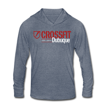 Load image into Gallery viewer, Unisex Tri-Blend Hoodie Shirt - heather blue