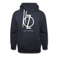 Load image into Gallery viewer, Shawl Collar Hoodie - navy