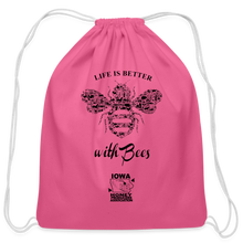 Load image into Gallery viewer, Cotton Drawstring Bag - pink
