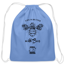 Load image into Gallery viewer, Cotton Drawstring Bag - carolina blue