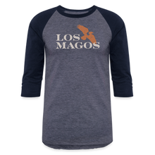 Load image into Gallery viewer, Baseball T-Shirt - heather blue/navy