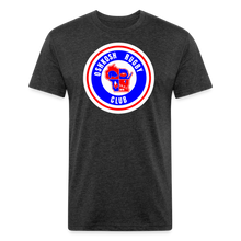 Load image into Gallery viewer, Fitted Cotton/Poly T-Shirt by Next Level - heather black
