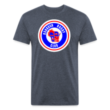 Load image into Gallery viewer, Fitted Cotton/Poly T-Shirt by Next Level - heather navy