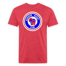 Load image into Gallery viewer, Fitted Cotton/Poly T-Shirt by Next Level - heather red