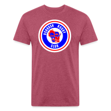 Load image into Gallery viewer, Fitted Cotton/Poly T-Shirt by Next Level - heather burgundy